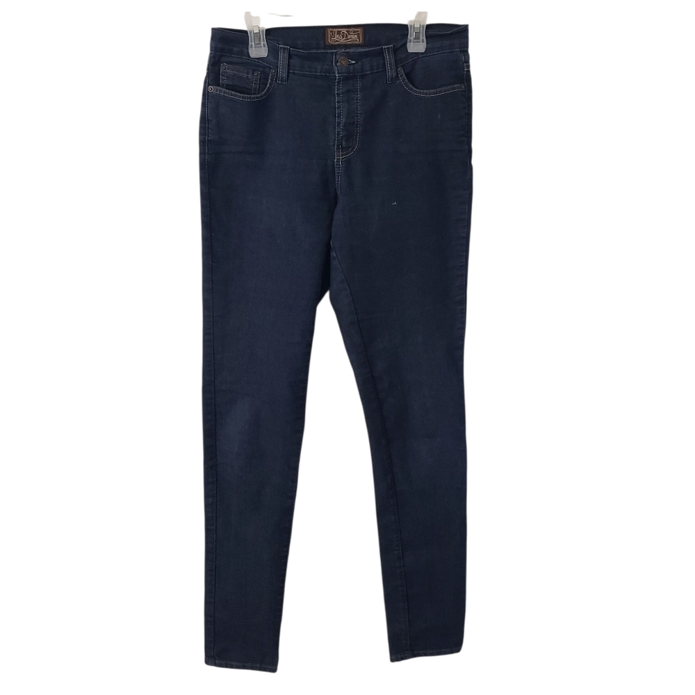 Lois Women's Mid Rise Skinny Stretch Jeans‎ Size 12 Blue